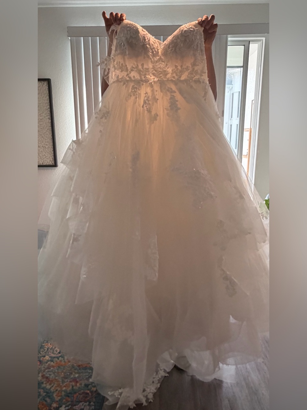 Martina Liana Luxury Beaded Lace Wedding Dress - Plus Size 24